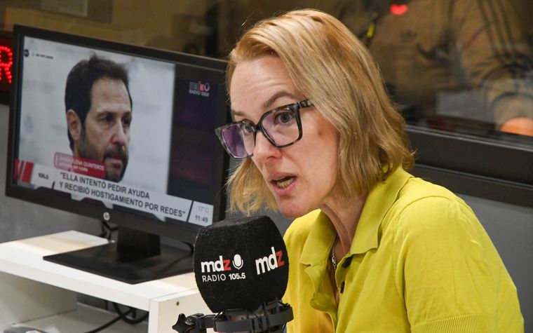 Elena Quintero, abogada de la mujer que denunció a Marcelo D' Agostino.
