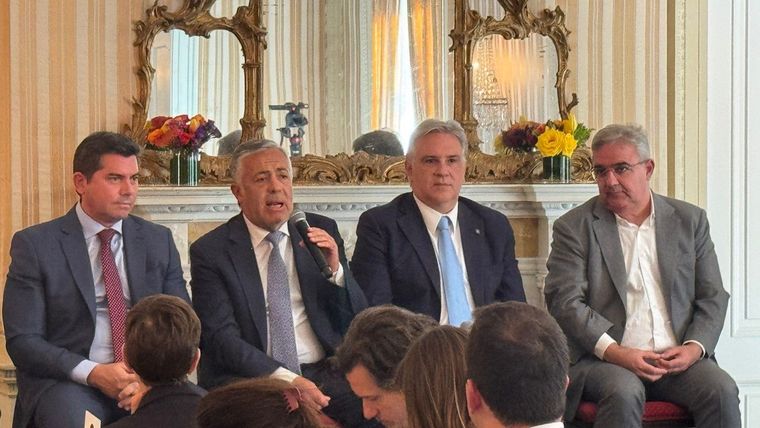 Cornejo formó parte de reuniones con inversores y paneles de debate durante Argentina Week.