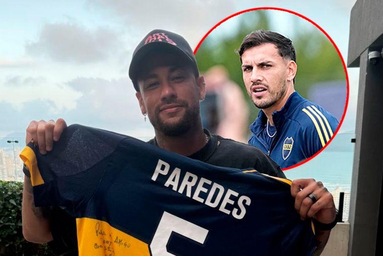 Leandro Paredes habló sobre la posibilidad de que Neymar juegue en Boca.
