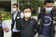 Uno de los editores detenidos. Foto: LaVanguardia.