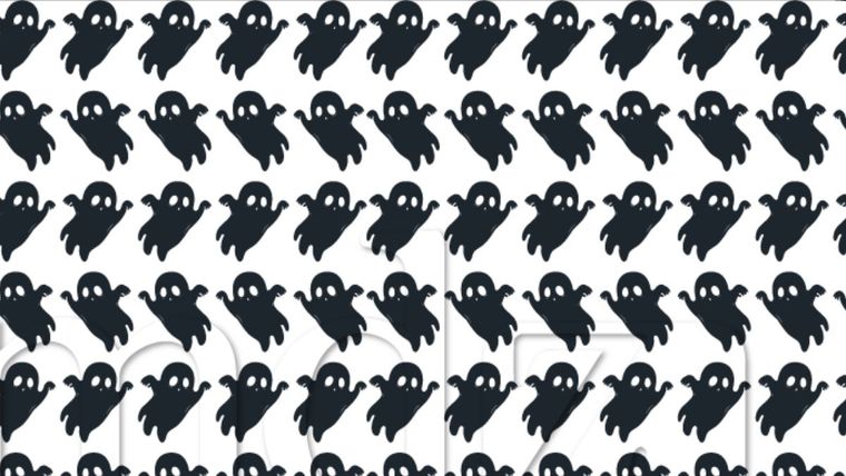 Acertijo visual, reto visual, fantasma Fuente: MDZ Online