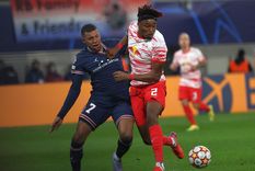 PSG no pudo con el Leipzig. Foto: EFE