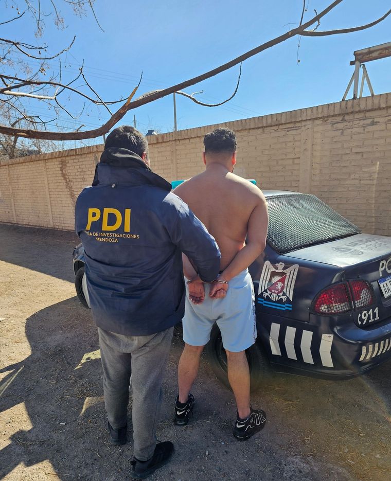 El acusado detenido hoy por el crimen Foto: Ministerio de Seguridad