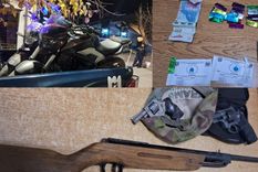 El operativo permitio secuestrar, armas, drogas, vehículos con pedido de secuestro y detener a cuatro sospechosos.