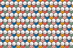 Acertijo visual, reto visual, cara de enojado Pinterest