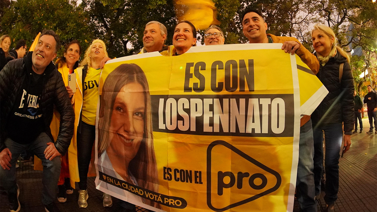 Silvia Lospennato defendió sus propuestas de cara a la elección porteña de este domingo 18 de mayo. Foto: NA