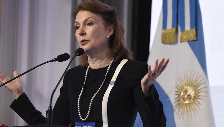 Diana Mondino, ministra de Relaciones Exteriores