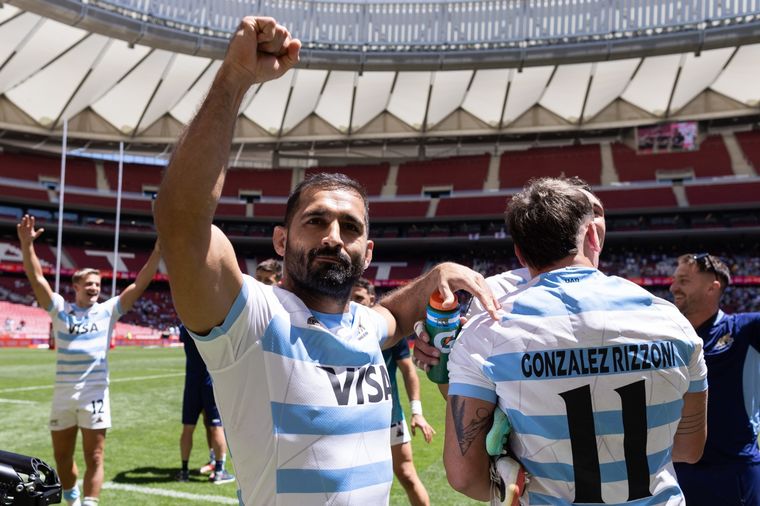 Otra victoria argentina que se festeja Foto: @lospumas7arg