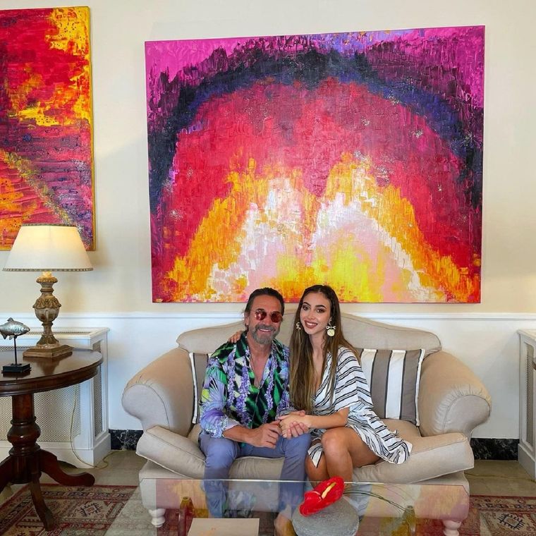 Marla tiene una gran relación con su padre Marco Antonio Solís