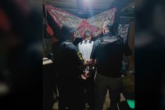 El momento de la detención del sospechoso del ataque al luchador de kickboxing en Tunuyán. El momento de la detención del sospechoso del ataque al luchador de kickboxing en Tunuyán.