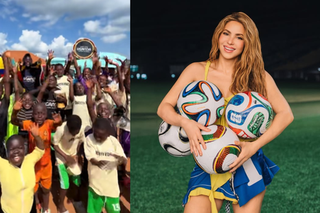 Shakira invitó a los Ghetto Kids a bailar junto a ella en el Mundial 2026. Shakira invitó a los Ghetto Kids a bailar junto a ella en el Mundial 2026.