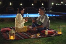 Lore Lorca y Willy Olarte, en una escena de Tordo viejo.