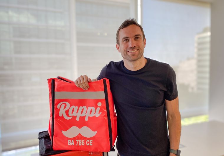 Franco Lena, nuevo gerente General de Rappi para Argentina y Uruguay. Foto: Gentileza Rappi