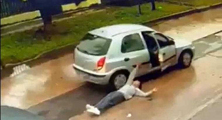 El intento de robo en Llavallol