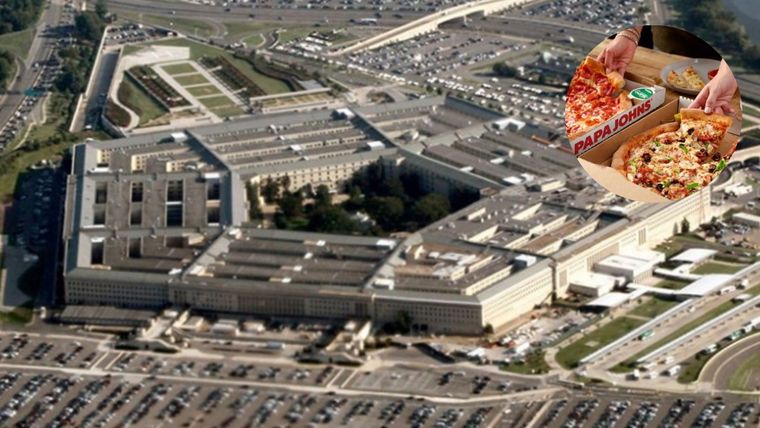 En medio de la tensión con Irán, los locales de pizza cerca del Pentágono reportaron más actividad de lo normal.