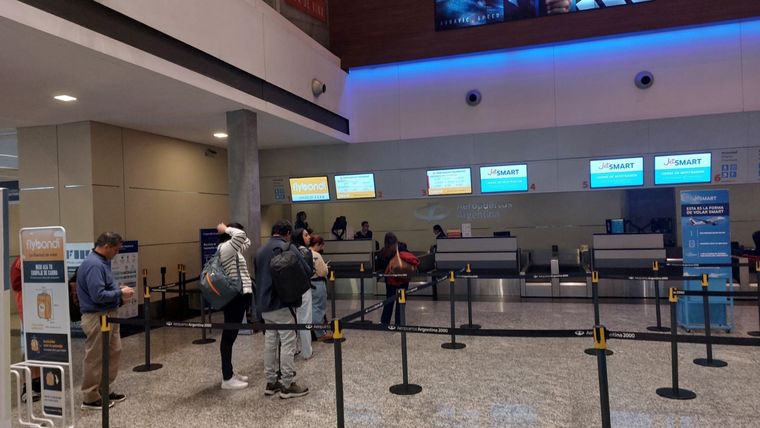 En Mendoza hay dos vuelos cancelados