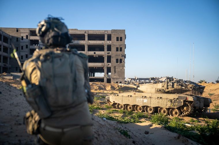 Continúan las operaciones en el sur de Gaza Foto: FDI