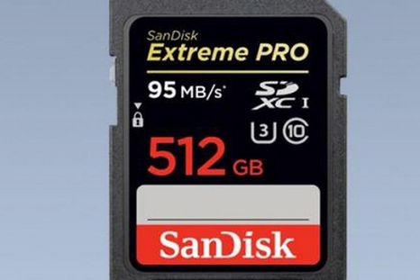 Lanzan una tarjeta SD de 512 GB, la de mayor capacidad del mundo