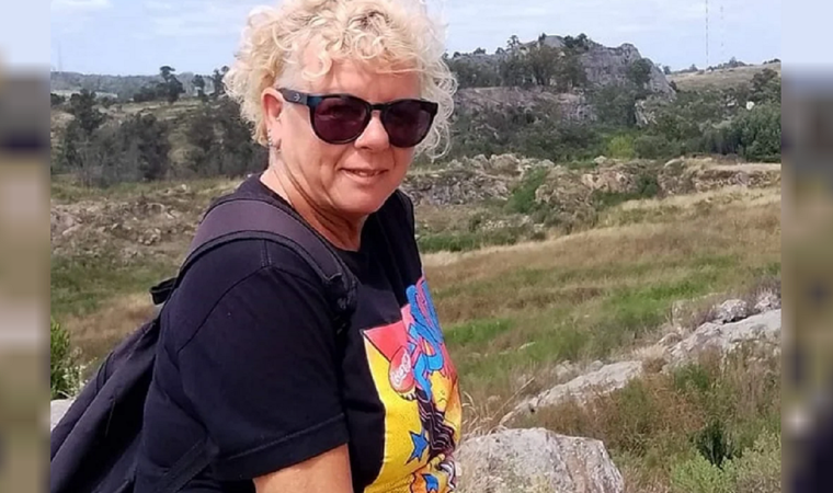 La víctima del asesinato. Foto: NA