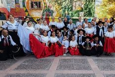 Parte de los integrantes del Ballet Nuna Tusuy. Parte de los integrantes del Ballet Nuna Tusuy.