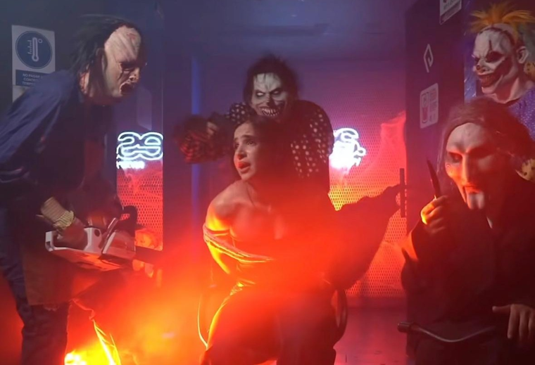 Un boliche en San Juan promocionó su fiesta de Halloween con un polémico video.