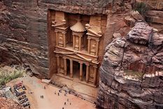 Dos turistas belgas murieron en las inundaciones cerca del sitio arqueológico de Petra, en Jordania. Foto: Gentileza