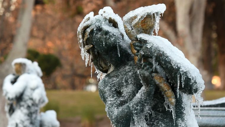 Sigue el frío en la provincia Foto: Alf Ponce Mercado/MDZ