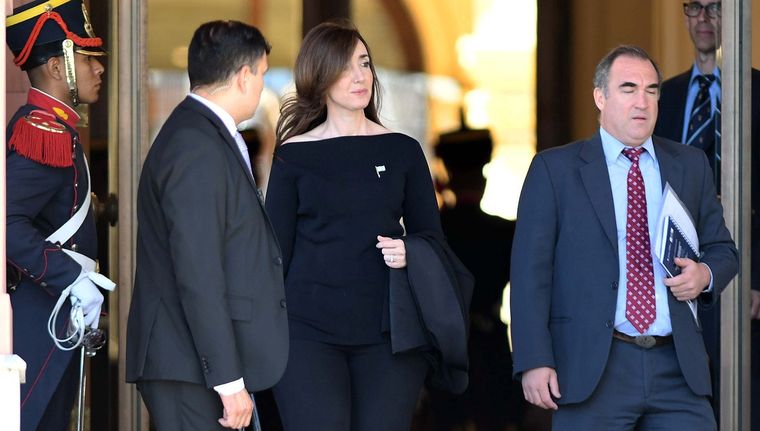 Villarruel: Se trató el panorama general de lo que estamos encontrando, que es situación devastadora. Foto: Télam