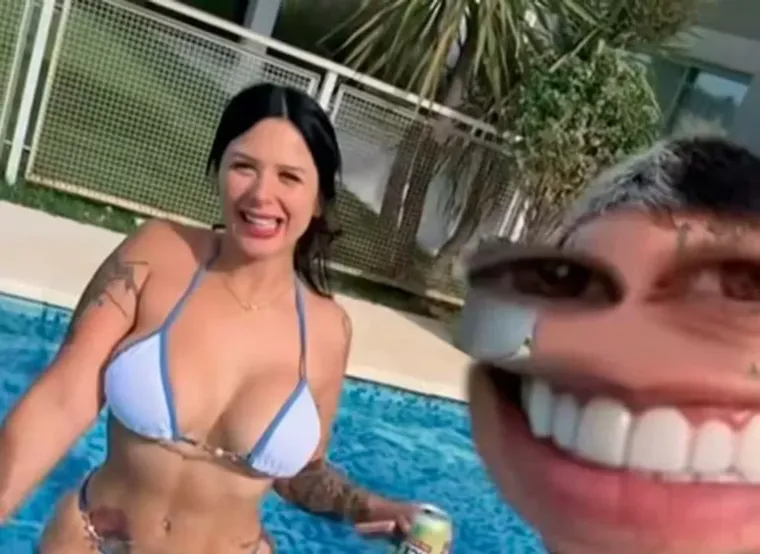 L-Gante compartió una foto junto a una enigmática compañera. L-Gante compartió una foto junto a una enigmática compañera.