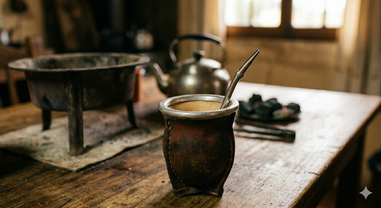 Un mate bien cuidado mejora el sabor de la yerba. Foto: Gemini IA Un mate bien cuidado mejora el sabor de la yerba. Foto: Gemini IA