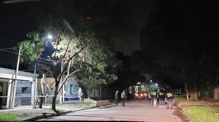El lugar del crimen de la suegra.