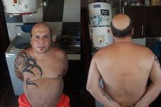 Diego Vildoza tras su arresto.