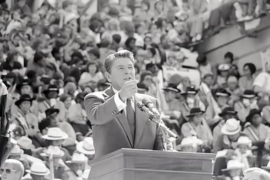 MDZol | Ronald Raegan fue el 40º presidente de los Estados Unidos Foto: Shutterstock