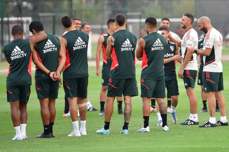 Demichelis practicó con un equipo antes de su viaje a Santiago del Estero