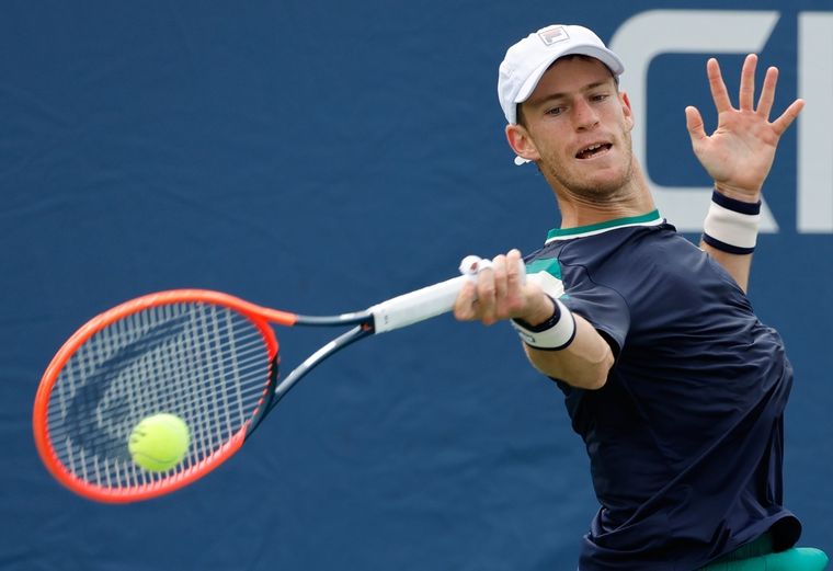 El Peque tuvo su debut y despedida en el Abierto de los Estados Unidos. Foto: EFE