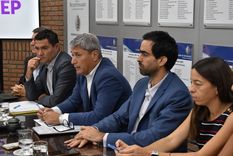 El titular de OSEP, Carlos Funes, y el ministro de Hacienda, Víctor Fayad, explicaron en la Legislatura los detalles del proyecto de ley que busca sanear la obra social. Foto: Prensa Cámara de Diputados El titular de OSEP, Carlos Funes, y el ministro de Hacienda, Víctor Fayad, explicaron en la Legislatura los detalles del proyecto de ley que busca sanear la obra social. Foto: Prensa Cámara de Diputados