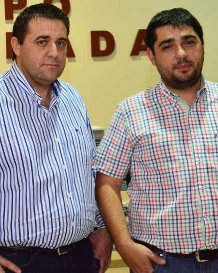 Pablo Toviggino y Juan Pablo Beacon. Pablo Toviggino y Juan Pablo Beacon.