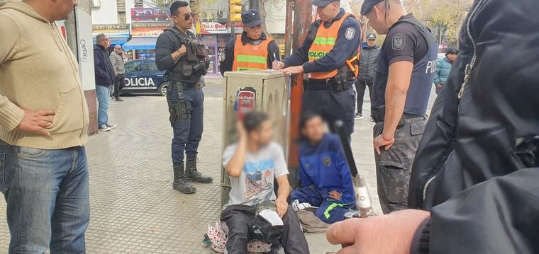 El hecho fue advertido por personal policial que se encontraba en la zona Foto: Prensa Ciudad de Mendoza (Imagen Ilustrativa)