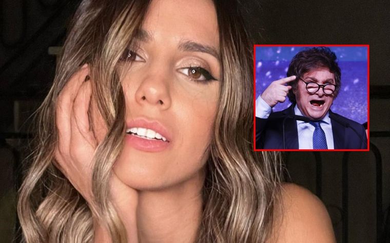 Cinthia Fernández le dejó un mensaje al presidente libertario. Foto: Instagram Cinthia Fernández