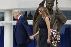 El gesto de la Primera Dama se volvió viral.