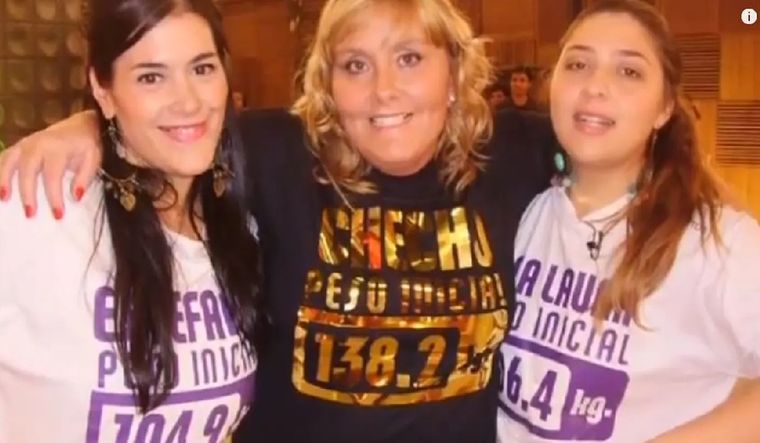 Chechu Rolle participó de varias ediciones de Cuestión de peso