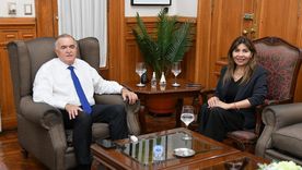 Osvaldo Jaldo viene reuniéndose con Sandra Mendoza en varias ocasiones. En la foto, el encuentro que mantuvieron el 1° de diciembre. Ayer también tuvieron una charla.