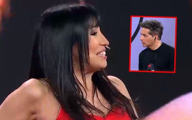 Marixa Balli sorprendió a Ángel de Brito con una gran noticia. Foto: Captura TV