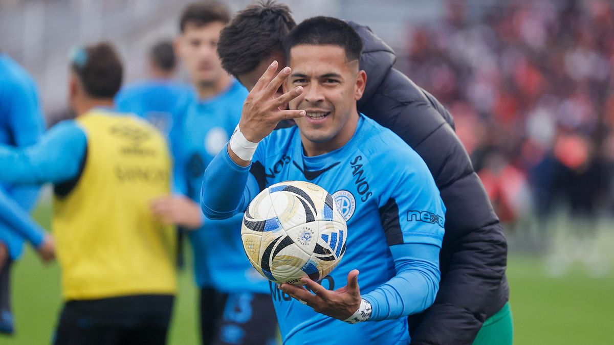 Uvita Fernández, crudísimo tras su heroico doblete que le dio el título a Belgrano ante River: 