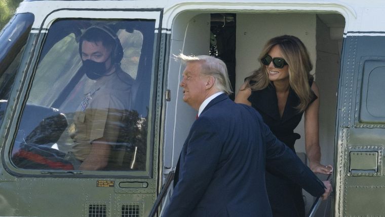 ¿Melania dejó a Trump?