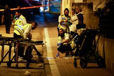 Imagen de la investigación del atentado en Bnei Brak. Foto: TimesofIsrael