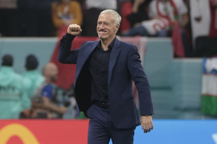 Deschamps llenó de elogios a Messi. Foto: EFE