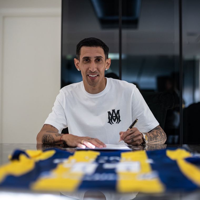 Di María le envió su primer mensaje a los hinchas de Central. (Foto: @RosarioCentral)