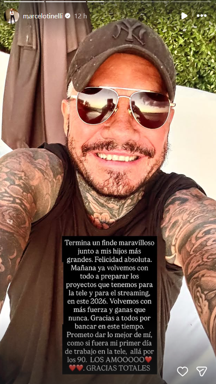Marcelo Tinelli se prepara para volver. Marcelo Tinelli se prepara para volver. 