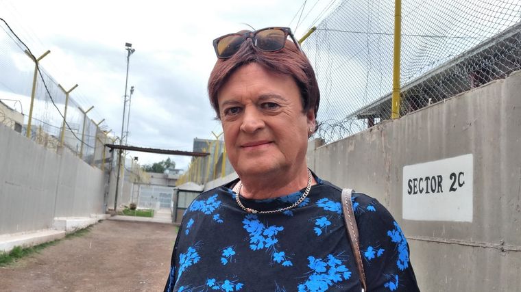 Marisol, en el penal San Felipe, de Mendoza, Argentina. Foto: Ulises Naranjo